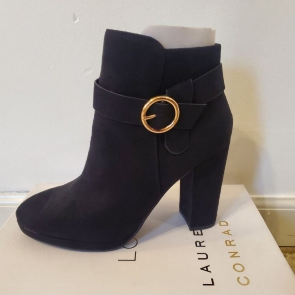Lauren Conrad black boots size 8.5